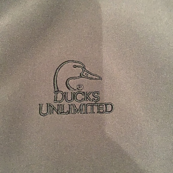 Ducks unlimited fleece, polyester, spandex vest - Picture 4 of 10